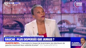 Christiane Taubira: "Toutes celles et tous ceux qui ont eu des responsabilités ont une part de responsabilité dans l'état de la gauche et du pays"