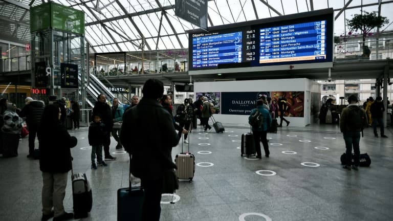 La gare de Lyon, le 2 décembre 2022 à Paris (photo d'illustration).