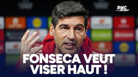 OL : "Entrer pour tout gagner", Fonseca fixe les objectifs en Ligue Europa