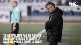 "Je ne parlerai pas de Rennes" : Gourcuff s'agace et quitte la conférence de presse avant le derby