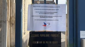 Le Secours populaire à Arras.
