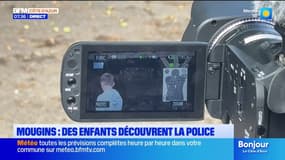 Mougins : des enfants découvrent les différents métiers de la police