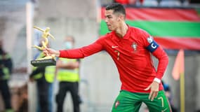 Cristiano Ronaldo, à Algarve le 1er septembre 2021