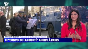 Le "Convoi de la liberté" arrive à Paris (2) - 11/02