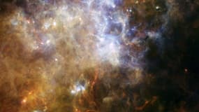 Une image de la Voie lactée prise par le télescope Herschel en 2009.