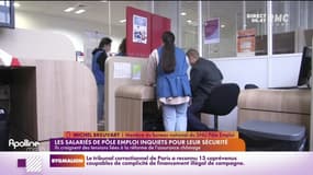 On peut tout dire sur RMC : Les salariés de Pôle emploi inquiets pour leur sécurité - 01/10