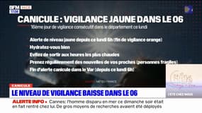 Canicule: le niveau de vigilance baisse dans les Alpes-Maritimes