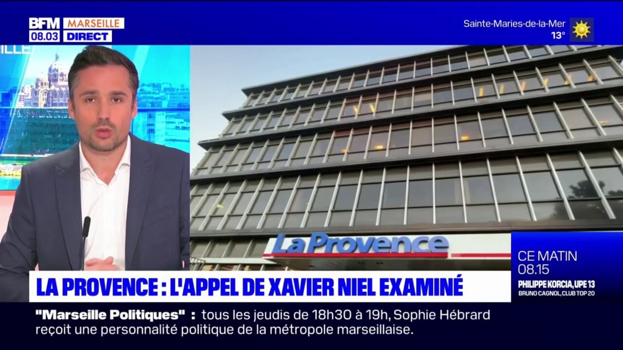 Rachat de La Provence l'appel de Xavier Niel examiné ce lundi