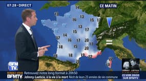 La météo pour ce vendredi 24 août 2018