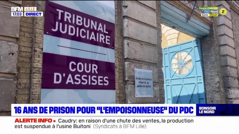 Pas-de-Calais: 16 ans de prison pour "l'empoisonneuse de la Saint-Valentin"