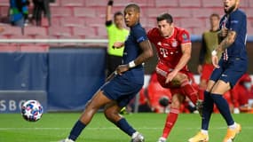 Kimpembe et Lewandowski lors de la finale de Ligue des champions 2020