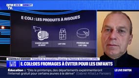 "Cuire, bien laver, conserver au réfrigérateur..." : les conseils d'Andreas Werner, président de l'Association Française de Pédiatrie Ambulatoire pour protéger les jeunes enfants de E.Coli