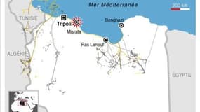 COMBATS MEURTRIERS À MISRATA, EN LIBYE