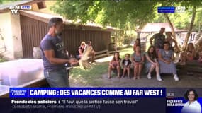 C'est les vacances :  Camping, des vacances comme au Far West - 27/07