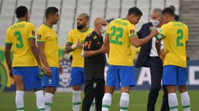 Les joueurs brésiliens