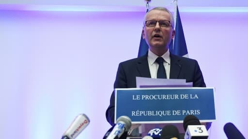 Le procureur de la République de Paris, Rémy Heitz, lors d'une conférence de presse à Strasbourg, le 12 décembre 2018 Le procureur de la République de Paris, Rémy Heitz, lors d'une conférence de presse à Strasbourg, le 12 décembre 2018