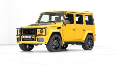 Ce 4x4 Brabus est issu du Mercedes AMG G63. Sous le capot, un V8 biturbo de 710 chevaux.