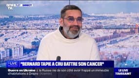 "C'est moins que rien": Stéphane Tapie se livre sur les dettes laissées par son père
