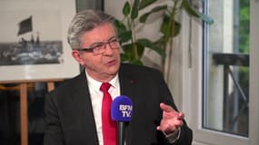 Jean-Luc Mélenchon le 19 juillet 2024 sur BFMTV.