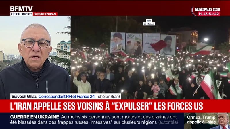 Guerre au Moyen-Orient: l'Iran appelle les forces américaines à quitter la région