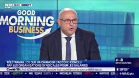 Laurent Pietraszewski (secrétaire d'État) : Ce que va changer l'accord sur le télétravail -27/11