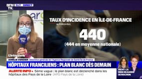 Amélie Verdier (ARS Île-de-France) sur le Covid-19: "Si vous êtes vacciné, vous avez 16 fois moins de chances de vous retrouver en soins critiques"