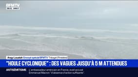 Des vagues jusqu'à cinq mètres: une houle cyclonique attendue sur les côtes atlantiques