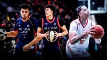 Noah Penda, Nolan Traoré et Zacharie Perrin, tous les trois sélectionnés pour le Young Star Game de la LNB 