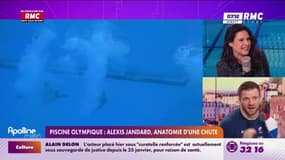 "Le genou qui part et on réalise qu'on est tombé devant le président !", Alexis Jandard, plongeur, revient avec humour sur sa chute
