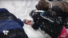 En Californie, ils sauvent un snowboarder enseveli après une avalanche