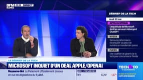 Microsoft inquiet d'un deal Apple/OpenAI - 30/05