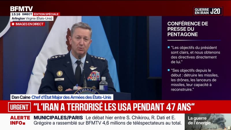 Guerre au Moyen-Orient: Pete Hegseth, secrétaire à la Défense, affirme que les États-Unis sont "en avance" sur leur calendrier