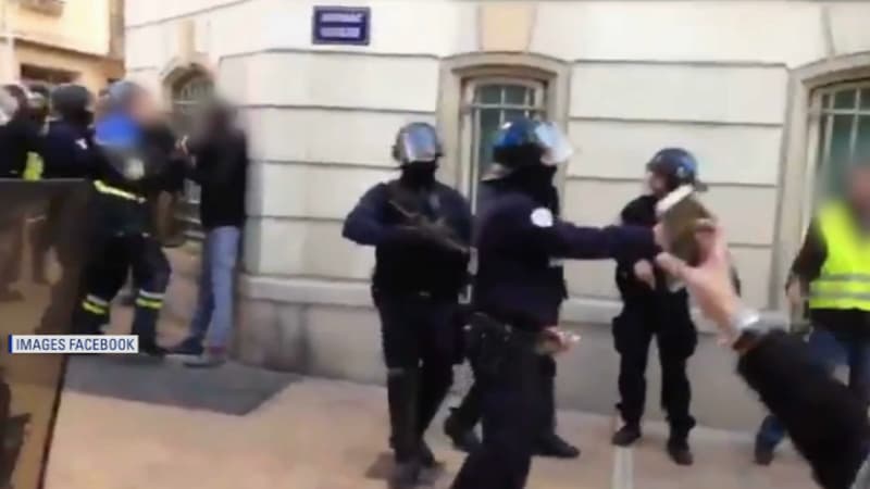 Extrait de la vidéo montrant Didier Andrieux.