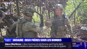 Pétro et Stepan, des deux frères ukrainiens qui se sont engagés sur le même front de Bakhmout, en Ukraine