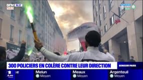 Paris: 300 policiers en colère contre leur direction