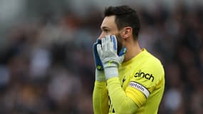 Hugo Lloris face à Aston Villa, le 1er janvier 2023.
