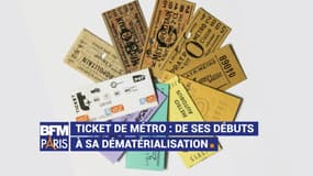 À Paris, le ticket de métro, c’est bientôt fini. Regardez comment il a changé d’apparence en un siècle