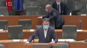 Le séisme en Croatie secoue aussi le parlement slovène, et provoque la panique