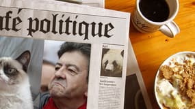 Grumpy Cat, un surnom qui irait comme un gant au coprésident du Parti de gauche, a estimé un internaute.
