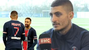 PSG : "Mbappé et Neymar se sentent très bien ici" assure Verratti