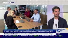 Vie d'entreprise : Et si on vous offrait une prime de bienvenue pour vous recruter ? - 16/06