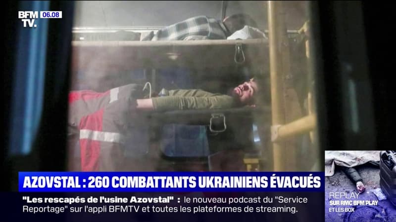 Guerre en Ukraine: 260 combattants ukrainiens évacués d'Azovstal dimanche