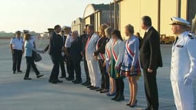 Le Premier ministre Edouard Philippe en visite à la base militaire de Toulon, dans le Var, le 30 septembre 2017. 