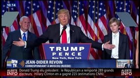 Election americaine: "Redonner sa grandeur à l'Amérique", Donald Trump y croit - 09/11