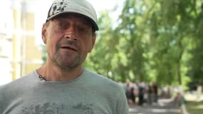 Vitalii, un habitant de Kiev réduit à la misère à cause de la guerre