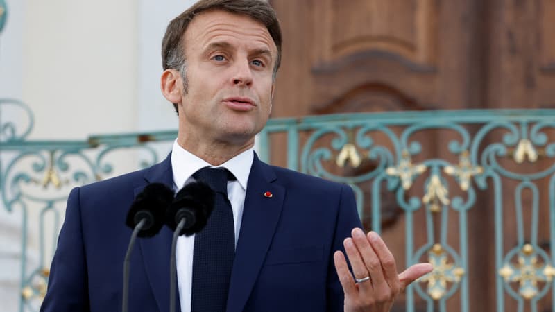 Le président a répété durant une conférence de presse à Berlin que la reconnaissance d'un Etat palestinien n'était pas un "sujet tabou".