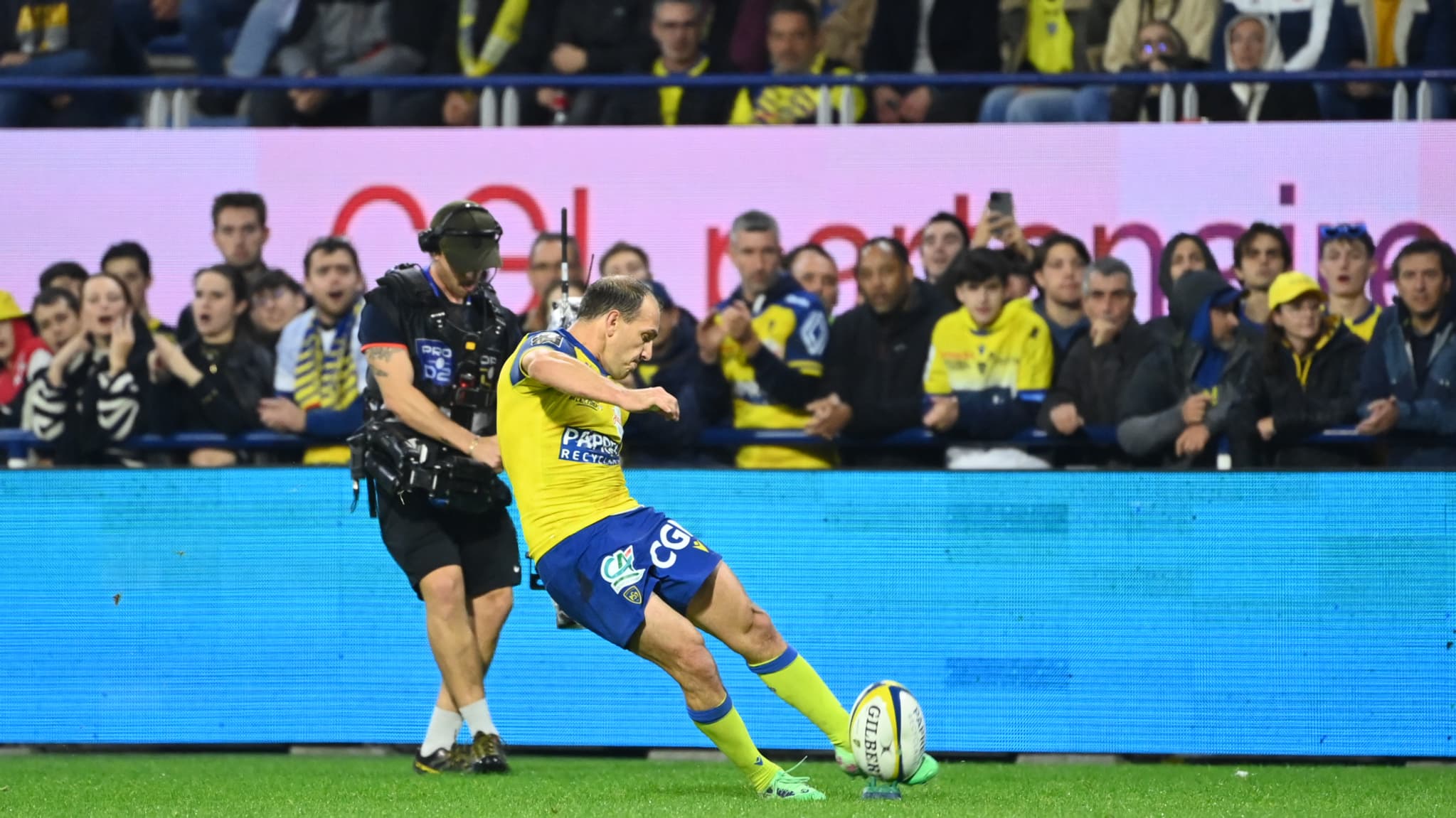 Benjamin Urdapilleta a marqué la pénalité de la victoire face à Toulon, le 6 octobre.