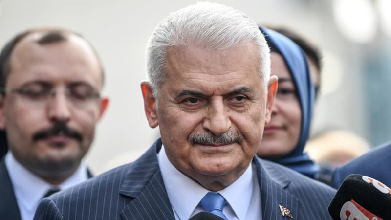 Le candidat Binali Yildirim - 