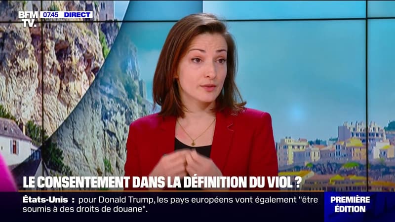 Définition du viol: En ajoutant le 'non-consentement' dans la loi, on donne un outil supplémentaire au juge, affirme Marie-Charlotte Garin