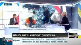 QG Bourdin 2017 : Président Magnien ! : Quand la blague d'Emmanuel Macron passe mal